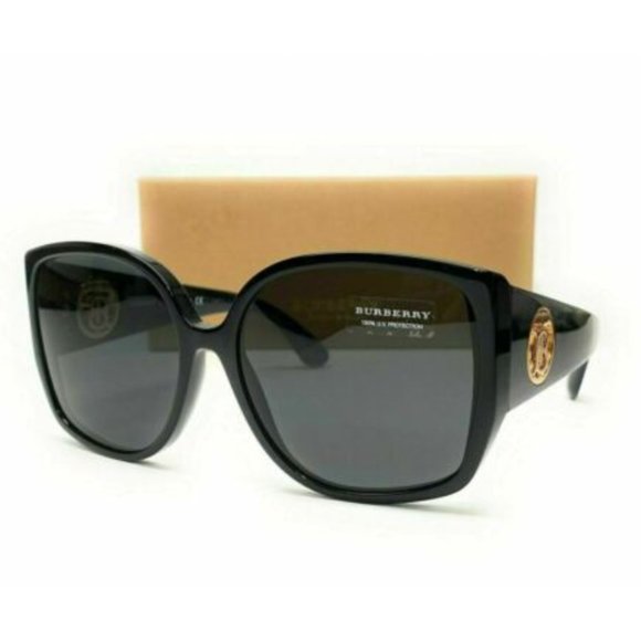 Burberry Accessories - Burberry Women's Black and Grey Sunglasses!